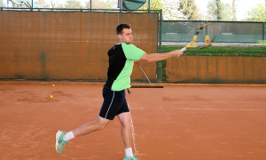 Forehand flat