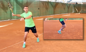 Forehand movement