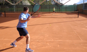 Forehand swing