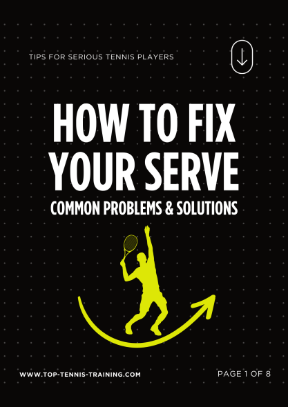 How To Fix Your Tennis Serve