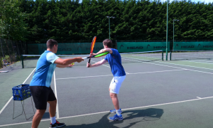 Tennis One Handed Backhand Transformation