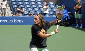 Tsitsipas Backhand