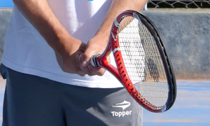 Two Handed Backhand grip